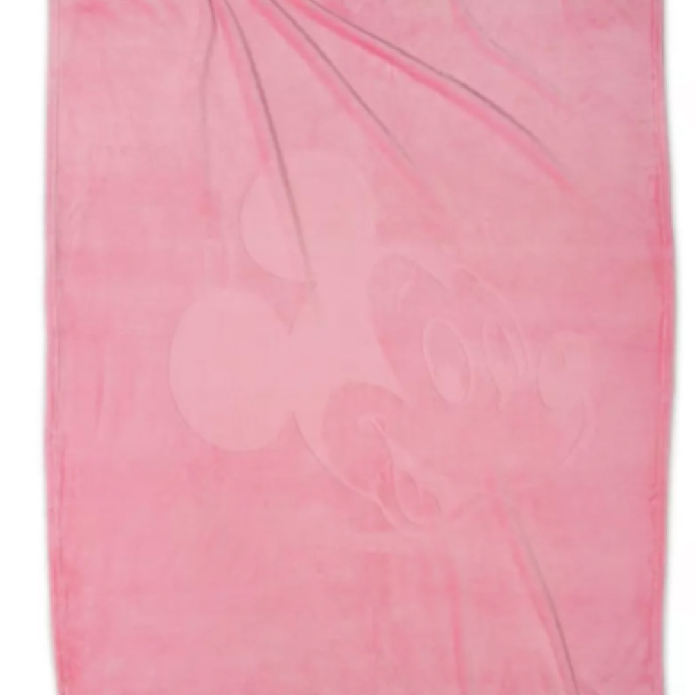 Disney Pink Blanket Minnie Mouse Throw